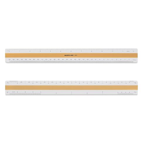 Pacific Arc Scale: Flat, 4-Bevel - Engineer 12" in Saudi Arabia