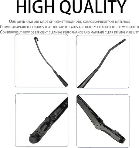 1 Pair Windshield Wiper Arm Compatible with Ford 1999-2007 Ford F250 F350 F450 F550 Super Duty 2000-2005 Excursion Replace OE 42647 42648 F81Z17527AA F81Z17526AA in Saudi Arabia