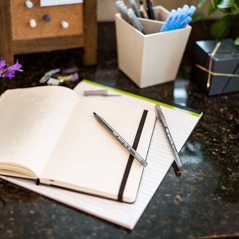 أقلام حبر جاف BIC Round Stic Xtra Life - نقطة متوسطة 1.0 مم، تدفق حبر ثابت وطويل الأمد للغاية، عبوة مكونة من 96 قلمًا أسود in Kuwait