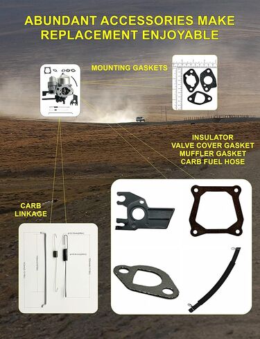 Huayi Carburetor P 19 Kit OEM P19 لـ Predator 212 cc Coleman Ct200u ex Bt200x Kt196 196cc 224cc Mb165 Mb200 6.5hp Mini Bike Snow Blower غسالات الضغط 16100-ZH8-W61 لهوندا GX160 المكربن... in Kuwait