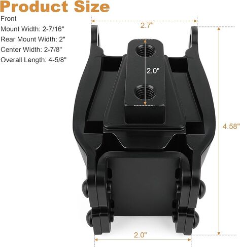 Front Isolator Engine Motor Mount Compatible with Harley Davidson 1991-2017 Dyna FXD/FXDWG, Repl OEM # 47583-90B, 47583-90, 47583-90A in Saudi Arabia