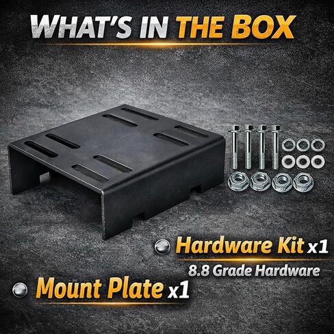JMCHstore ATV Quad Engine Mount Plate for Predator 212 79cc Engine for Honda GX160 GX200 & Clone, 2 Inch Lift for CVT Clearance, Slotted Design for Chain Alignment, Includes Hardware Kit in Kuwait