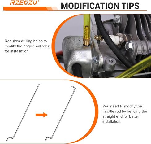 Throttle Control Linkage Bracket Kit, Engine Mounting Top Plate Replacement for Predator 212 224 196cc GX160 GX200 Engine Coleman CT200U CT200U-EX BT200X Baja MB200 Mini Bike Go Kart Parts in Saudi Arabia