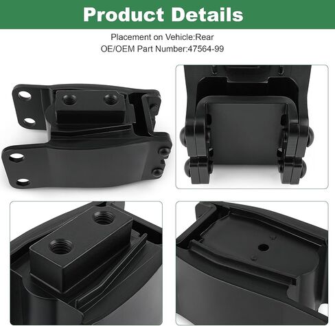 Rear Isolator Engine Motor Mount Compatible with Harley Davidson 1991-2017 Dyna FXD/FXDWG, Repl OEM # 47564-99 in Saudi Arabia