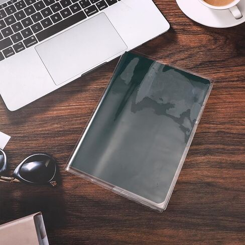 غلاف كتاب شفاف مقاس A5 لجهاز Ho-Bonichi-Techo Midori Stalogy، غلاف حماية من مادة PVC الهلامية لأجهزة الكمبيوتر المحمولة والمخططين والمجلات والمذكرات مقاوم للماء ومقاوم للخدش in Kuwait
