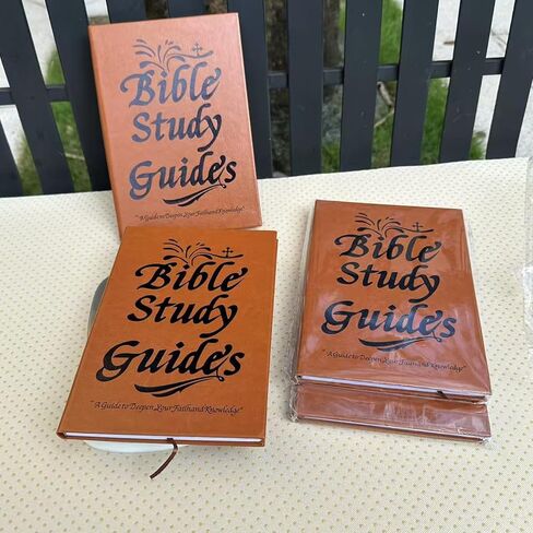 ZAZKHC Bible Study Guide 66-Page Bible Study Guide Daily Devotional Journal Prayer Study Notebook Planner Christian Gift in Saudi Arabia