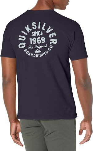 Quiksilver Men's Circled Script Tee Shirt in Saudi Arabia