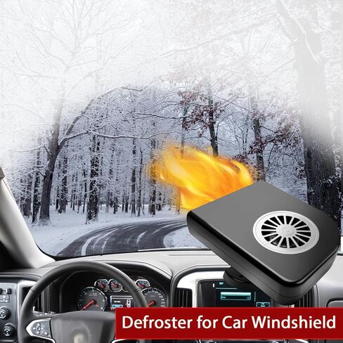 سخان سيارة 12 فولت، مزيل الجليد عن الزجاج الأمامي بقدرة 150 وات، دوران 360 درجة، وظيفة تسخين وتبريد سريعة 2 في 1، قابس في ولاعة السجائر ومزيل صقيع السيارة - مثالي للسيارات 12 فولت، سيارات الدفع الرباعي، الشاحنات، سيارات الأجرة in Kuwait