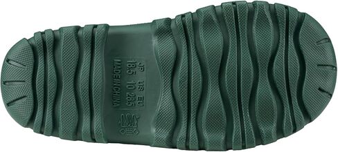 HISEA Toddler Rain Boots for Boys Girls, Kids Chelsea Short Rubber Boots Waterproof Lightweight with Non-slip Outsole for Outdoor Playing in Kuwait