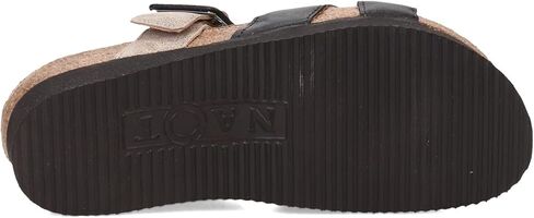 New Noat Women's Juliette Platform Slide Soft Black/Speckled Beige 40 in Saudi Arabia