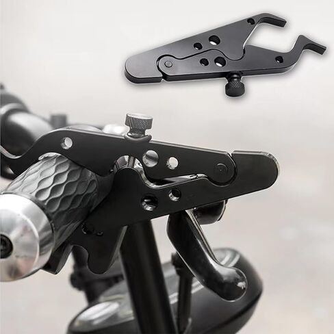 التحكم في سرعة الدراجة النارية، قفل خانق الدراجة النارية، مشبك قفل عالمي لمقبض المعصم/قبضة اليد مع حلقة من السيليكون لحماية نظام التحكم في الخانق لمعظم أي دراجة متينة (1، أسود) in Kuwait