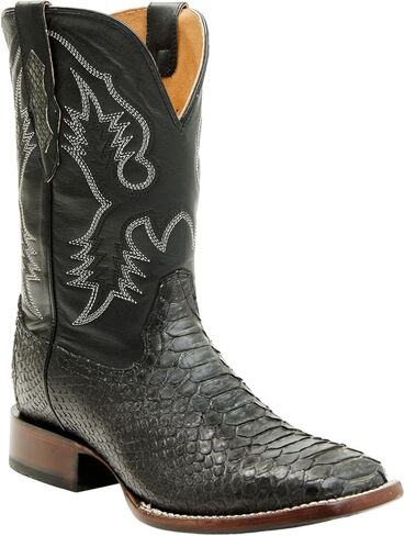 Cody James Men's Exotic Python Western Boot Broad Square Toe - Becjdd24-10 in Saudi Arabia