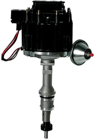 Proform 66983BK Vacuum Advance HEI Distributor with Steel Gear and Black Cap for Ford 351 Windsor in Saudi Arabia