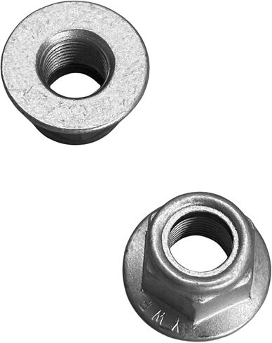 قطعتان من صامولة محور السكوتر M16 x 1.50، درجة الخيط 1.50 - متوافقة مع الدراجات البخارية 49cc to150cc - استبدال صامولة العجلة الخلفية in Saudi Arabia