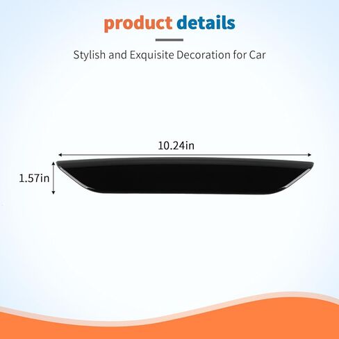 JeCar غطاء خفيف للفرامل الثالث المدخن من أجل 2011-2022 Jeep Grand Cherokee/2011-2016 Jeep Compass - غطاء خفيف للفرامل الثالثة عالي التركيب ملحقات الديكور in Saudi Arabia