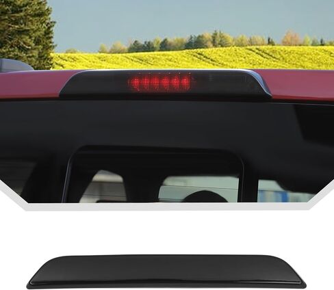 JeCar for 2015-2023 Ford F150 Smoked 3rd Third Brake Light Cover Trim Guard – F150 High-Mount Brake Light Cover Decoration Accessories in Saudi Arabia