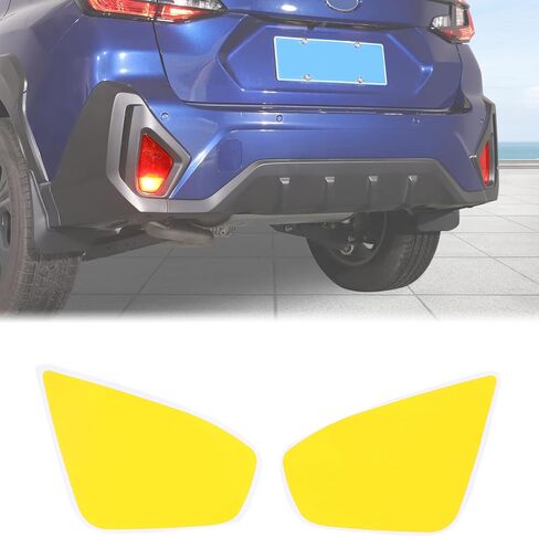 Car Rear Fog Light Lamp Film Trim Decal Compatible with Subaru Crosstrek GU 2024 2025+, Taillight Panel Precut Vinyl Tint Cover Back Fog Lamp Guard Black Forest Graphics Sticker Decoration Accessories in Saudi Arabia
