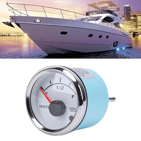 Pointer Water Level Gauge Waterproofing 52mm Mounting Hole Accurate RV Truck Water Tank Gauge for Boat Generator in Saudi Arabia