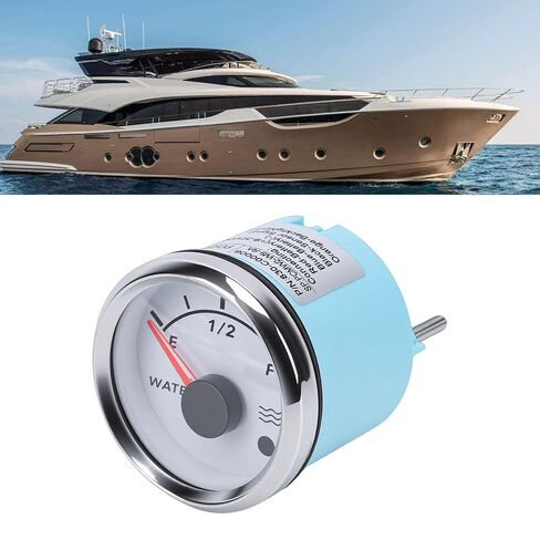 Pointer Water Level Gauge Waterproofing 52mm Mounting Hole Accurate RV Truck Water Tank Gauge for Boat Generator in Saudi Arabia