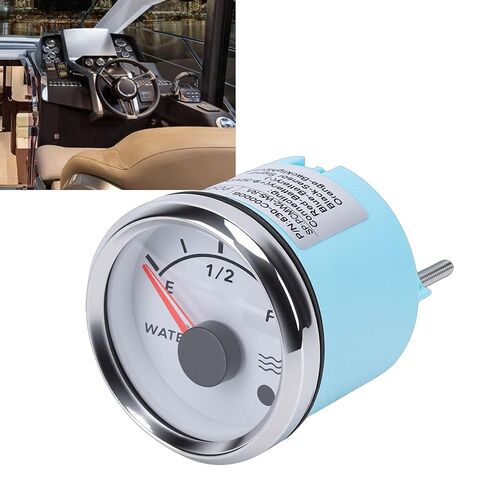 Pointer Water Level Gauge Waterproofing 52mm Mounting Hole Accurate RV Truck Water Tank Gauge for Boat Generator in Saudi Arabia