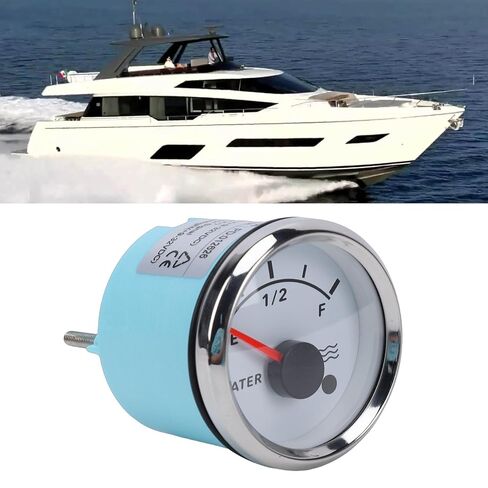 Pointer Water Level Gauge Waterproofing 52mm Mounting Hole Accurate RV Truck Water Tank Gauge for Boat Generator in Saudi Arabia