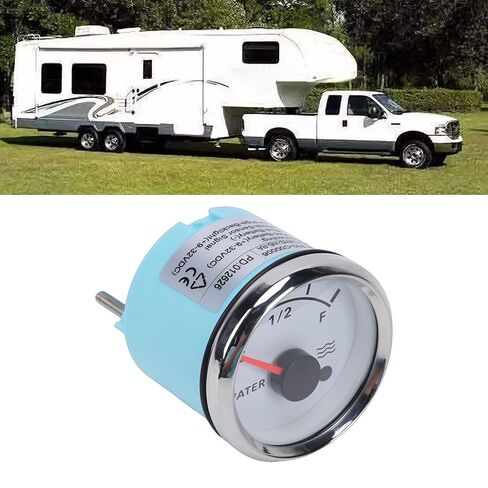 Pointer Water Level Gauge Waterproofing 52mm Mounting Hole Accurate RV Truck Water Tank Gauge for Boat Generator in Saudi Arabia