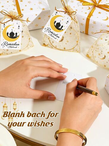 Cosweet 6/12/24 Sets Ayatul Kursi Bracelet Ramadan Eid Gifts Bulk - Gold Arabic Quran Cuff Bracelets with Ramadan Mubarak Cards & Drawstring Pouches for Party Favors, Islamic Muslim Jewelry for Women in Saudi Arabia