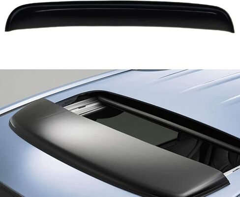 4pcs Sun Rain Vent Exterior Door Deflector Trim Window Visors Left Driver Right Passenger Side in Channel Mount Style Reinforced Acrylic Dark Smoke Tint for Cadillac, for Chevy, for GMC in Saudi Arabia