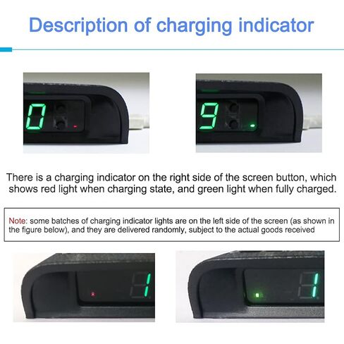 Car Auto Digital Dashboard Clock Small Clocks Solar Powered Stick-On Luminous Time Clock with Temperature LCD Screen Display for Car Interior(Warm Light) in Saudi Arabia