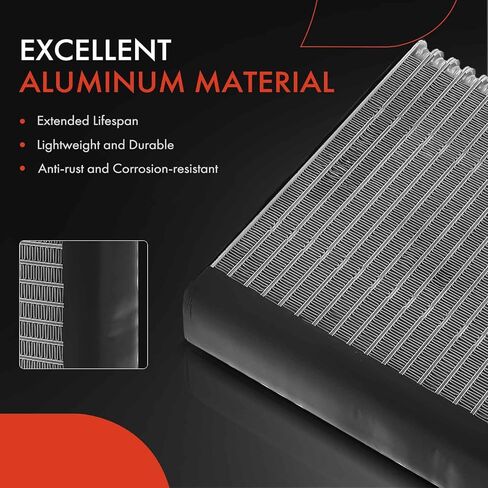 مبخر A-Premium A/C متوافق مع Honda 2003-2007 Accord 2.4L 3.0L & Dodge 2003-2004 Intrepid & Chrysler 2003-2004 Intrepid in Kuwait