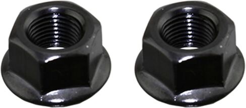 Lowrider 2 - Hub Axle Nuts 3/8 x 26t Front/Rear Black. Set of axle nut. Pair of axle nut. in Saudi Arabia