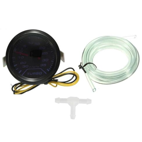 Turbo Boost Gauge 2" 52mm Auto Turbo Boost Gauge Meter Pressure Pointer Gauges in Saudi Arabia