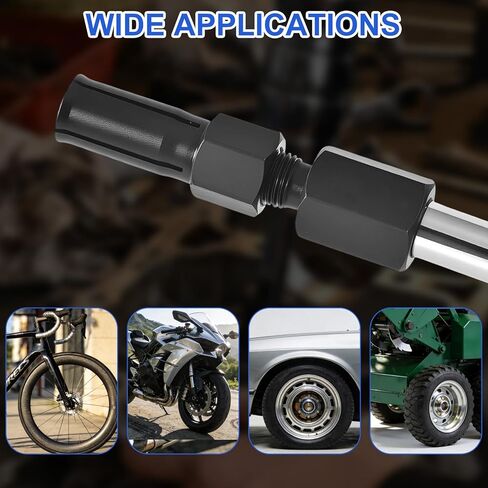 12PCS Blind Hole Bearing Puller Set with Slide Hammer, High Strength Internal Extractor Kit with Expandable Collets 8-32MM, Insert Bearing Remover Tool for ATV, Motorcycle, Bike & Auto Wheels in Saudi Arabia
