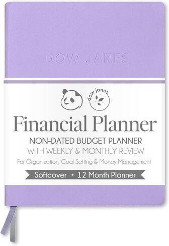 مخطط الميزانية Dow Janes Planner Panda Planner 2026 مخطط مالي - مخطط الميزانية الشهرية ومتتبع دفع الفواتير، دفتر تعقب النفقات، كتاب الميزانية، 8.5 × 11 غلاف ناعم أرجواني 120 جرامًا للمتر المربع in Kuwait