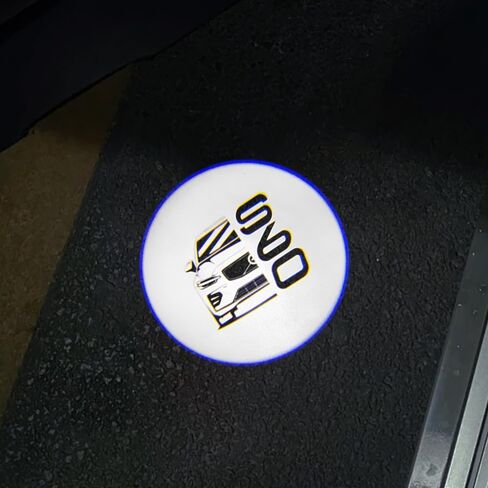 XC90 XC60 Car Door Lights Logo Ghost Shadow Welcome Puddle Projection Light Compatible for XC90 XC60 Accessories (XC90-1) in Saudi Arabia