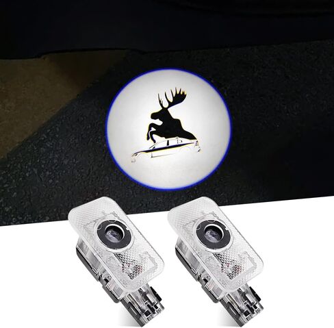 XC90 XC60 Car Door Lights Logo Ghost Shadow Welcome Puddle Projection Light Compatible for XC90 XC60 Accessories (XC90-1) in Saudi Arabia