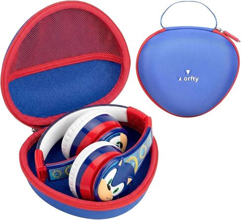 Kids Headphones Case Compatible with eKids Bluey Bluetooth Headphones Wireless Headphones with Microphone Includes Aux Cord, Kids and Toddler Headband Storage Holder Bag Pouch (Box Only) (Blue) in Saudi Arabia