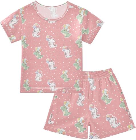Capybara Strawberry Pajamas Sets Cute Summer Shorts Set for Nightwears in Saudi Arabia