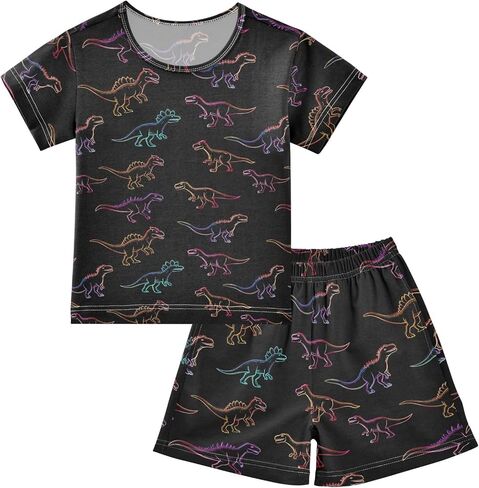Capybara Strawberry Pajamas Sets Cute Summer Shorts Set for Nightwears in Saudi Arabia