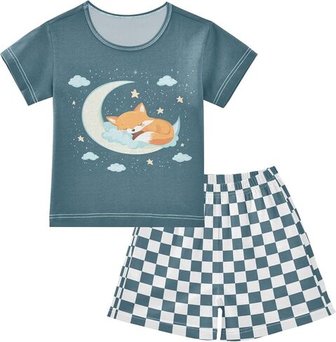 Capybara Strawberry Pajamas Sets Cute Summer Shorts Set for Nightwears in Saudi Arabia