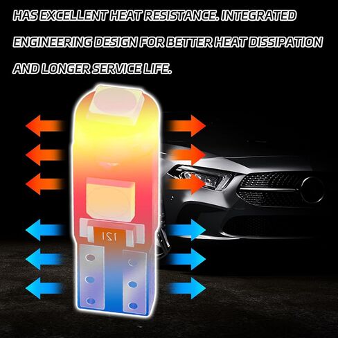 20PCS T5 LED Bulbs 74 Dash Light Bulbs 2721 74 T5 37 Wedge LED Bulb with PC74 PC37 Twist Lock Socket Dashboard Lights Instrument Cluster Indicator Digital Dash Cluster Super Bright Interior Lamp in Saudi Arabia