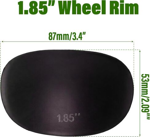 1.85'' Rim Lock Wheel Clamp Replacement for CRF50 CRF70 CRF110 KLX110 TTR Pit Dirt Bike, Rear Dirtbike Tire Inner Tube Lock with Rubber Liners, Secure Grip Safe Bolt for Motocross Off-Road Motorcycle in Saudi Arabia