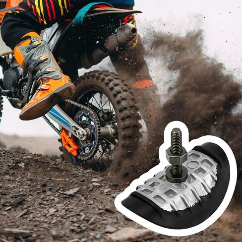 1.85'' Rim Lock Wheel Clamp Replacement for CRF50 CRF70 CRF110 KLX110 TTR Pit Dirt Bike, Rear Dirtbike Tire Inner Tube Lock with Rubber Liners, Secure Grip Safe Bolt for Motocross Off-Road Motorcycle in Saudi Arabia