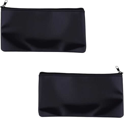 2PCS Car Tool Pouches with Zipper, Universal Oxford Cloth Waterproof Small Wrench Organizer, Multipurpose Car Tool Storage Bag for Wheel Lug Nuts, Lock, Key (Small) in Saudi Arabia