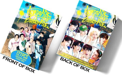 PYAJUU Photocards 127 قطعة تهيمن: مجموعة بطاقات الصور للاحتفال بجولة حول العالم Lomo Merch للأولاد والبنات مجموعة بطاقات 55 قطعة من بطاقة الصور الفوتوغرافية و72 قطعة من الملصقات هدية للبقاء in Saudi Arabia