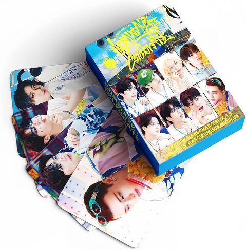 PYAJUU Photocards 127 قطعة تهيمن: مجموعة بطاقات الصور للاحتفال بجولة حول العالم Lomo Merch للأولاد والبنات مجموعة بطاقات 55 قطعة من بطاقة الصور الفوتوغرافية و72 قطعة من الملصقات هدية للبقاء in Saudi Arabia