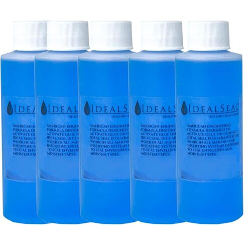 Supply Bundle 5 Bottles of Concentrated Sealing Solution (Makes 5 Gallons) Compare to PB EZ Seal, (600 Postage Meter Labels) + Envelope Dabber Bottle in Saudi Arabia
