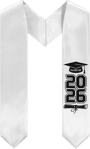 Class of 2026 Graduation Stole Senior Graduation Honor Stole 2026 Graduation Sash in Saudi Arabia
