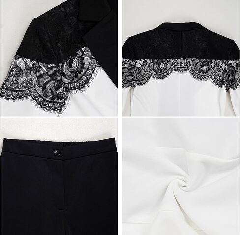 Women's 2 Piece Suit Casual Outfits Long Sleev Blazer and Pencil Pants Business Sets in Saudi Arabia
