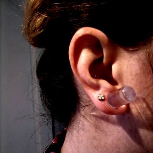 White Clear Piercing Tapers Ear Plugs for Women Men Special Chunky Spike Round Thick Acrylic Ear Gauges Expander Stretchings Plug Unisex Body Jewelry Long Ear Expanders in Saudi Arabia